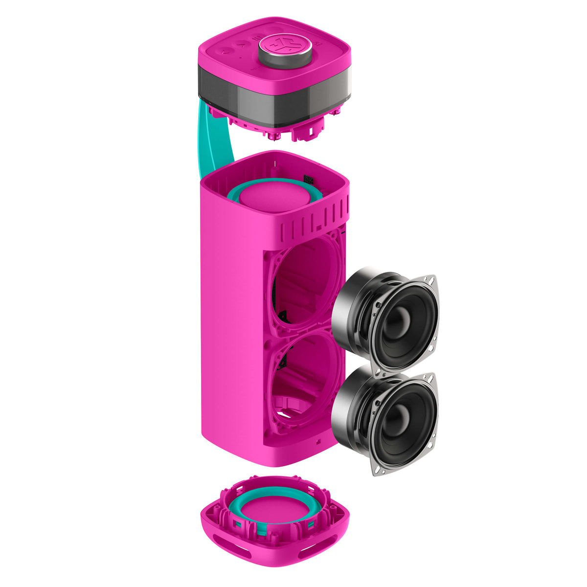 JBuds Party Portable Bluetooth Speaker Pink